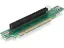 Picture of Delock 89105 PCI-e Riser x16 > x16 90deg left angled