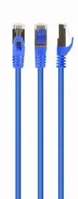 Picture of Gembird S/FTP Cat. 6A LSZH patch cord blue, 0.5 m PP6A-LSZHCU-B-0.5M