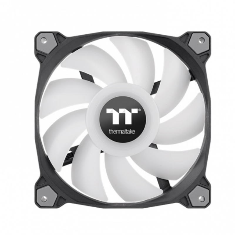 Picture of Thermaltake Pure Duo 12 ARGB Sync Radiator Fan 2 Pack PWM500-1500RPM-18LED 5V Black