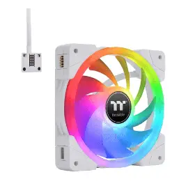 Picture of Thermaltake SWAFAN EX12 RGB TT Premium Cooling Fan 3x120mm Pack White CL-F161-PL12SW-A
