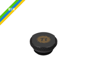 Picture of Thermaltake Pacific G1/4 Stop Plug w/ O-Ring – Black