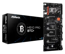 Picture of ASRock Intel 1200 H510 Pro Btc + M.2 90-MXBGL0-A0UAYZ