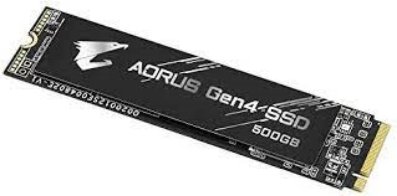 Picture of Gigabyte Aorus SSD M.2 500GB NVMe 1.3 PCI-e 4x 4 GP-AG4500G
