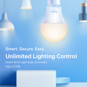 Picture of TP-Link Tapo L510E Smart Wi-Fi Light Bulb, Dimmable