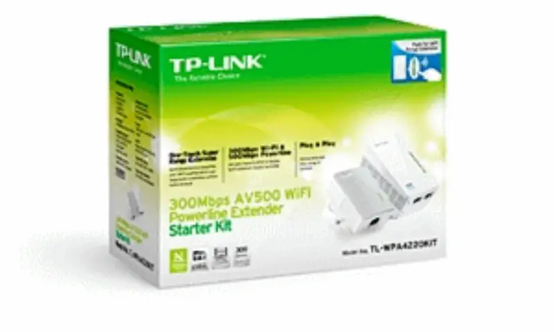 Picture of TP-Link TL-WPA4220 KIT (UK) Powerline 300mbps AV600 WIFI