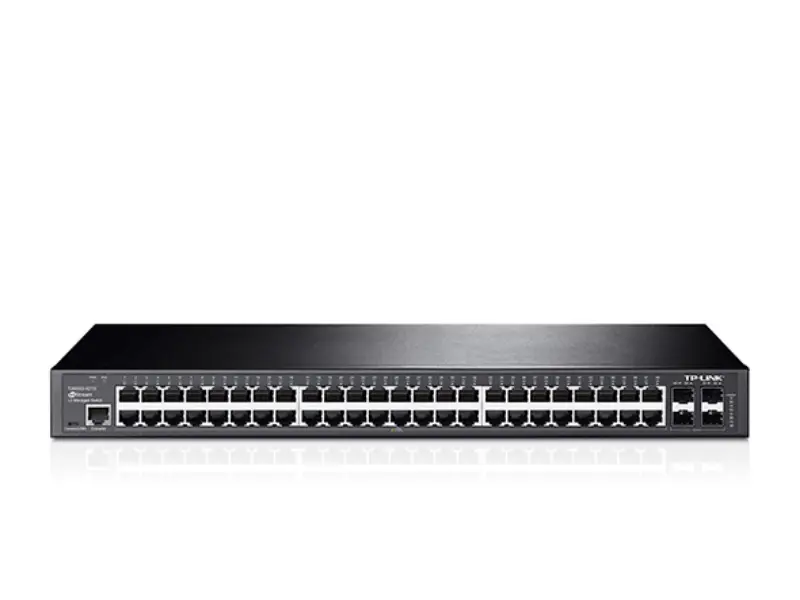 Picture of TP-Link T2600G-52TS (TL-SG3452) 48-port  JetStream Gigabit L2 Managed Switch with