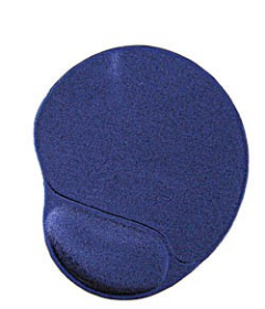 Picture of Gembird Gel mouse pad with wrist support Blue MP-GEL-B