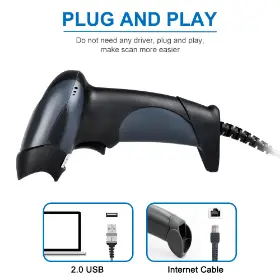Picture of Netum M1 1D Laser Wired Scanner