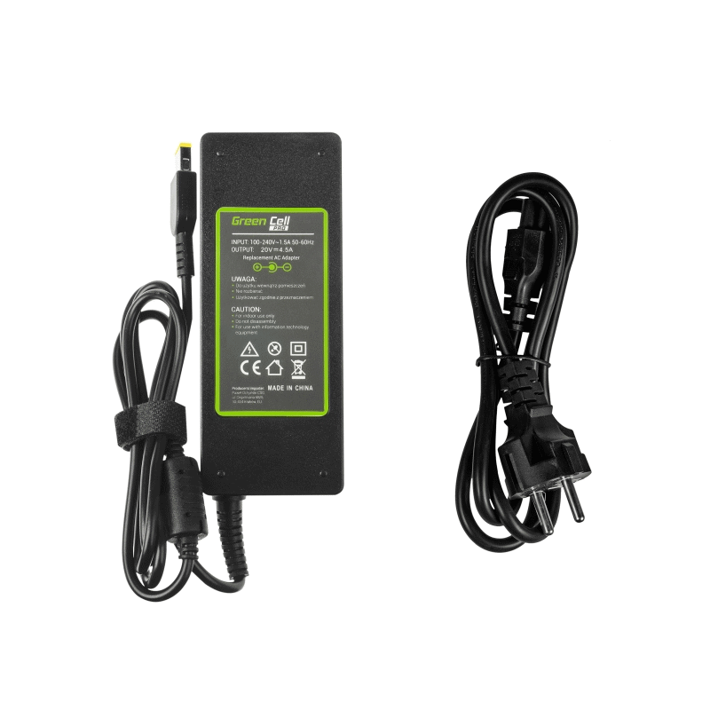Picture of Green Cell Lenovo 20V 4.5A 90W Slim type AD39AP