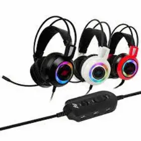 Picture of Abkoncore CH60 REAL 7.1 Gaming Headset Black ABKO-HEADS-CH60-BK-R71