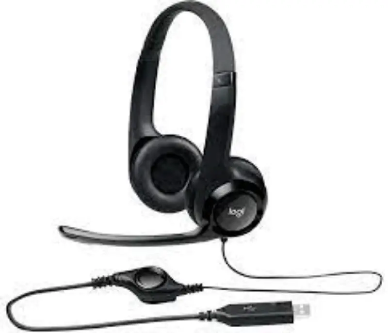 Picture of Logitech H390 USB Black Headset