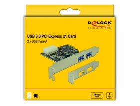 Picture of Delock 89243 PCI-E USB3.0 2 port