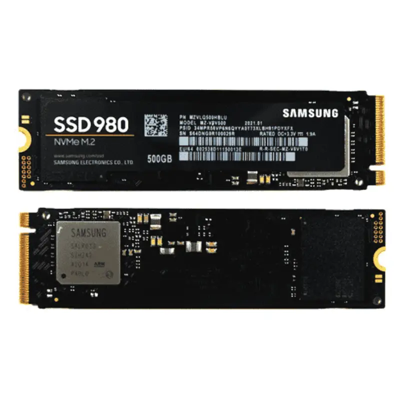Picture of Samsung 500GB M.2 980 PCIe 3.0 NVMe SSD MZ-V8V500BW