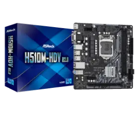 Picture of ASRock H510M-HDV 2DDR4 4SATA3 R2.0 90-MXBGS0-A0UAYZ