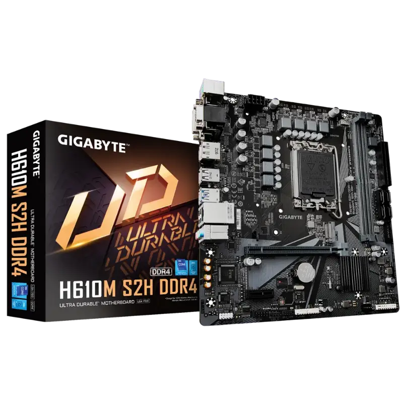Picture of Gigabyte H610M S2H V2 DDR5 G10 Motherboard