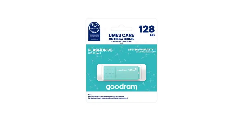 Picture of GOODRAM 32GB UME3 CARE USB 3.2 Gen 1 UME3-0320CRR11
