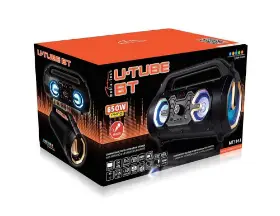 Picture of Mediatech U-TUBE BT MT3163 Compact Bluetooth Speaker with FM Radio, karaoke, MP3 RMS18W PMP0650W