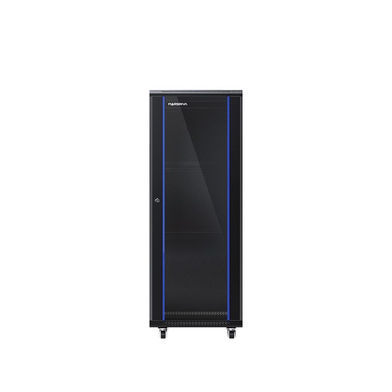 Picture of Marsriva Pioneer 6832 Network Server Cabinet 600*800*32U 1xShelf 4xFans (2-pack)
