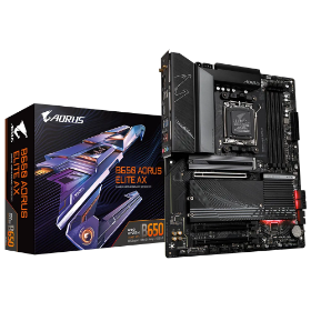 Picture of Gigabyte B650 Aorus Elite AX G12 AM5 ATX AMD Motherboard