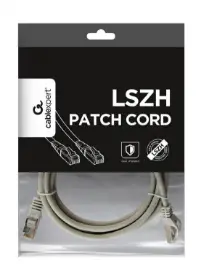 Picture of Gembird CAT6A LSZH patch cord, grey, 2 m PP6A-LSZHCU-2M