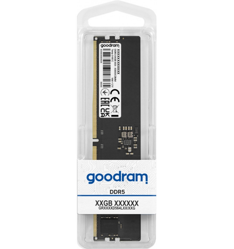 Picture of GOODRAM DDR5 16GB(1x16) 4800MHz CL40 GR4800D564L40S/16G