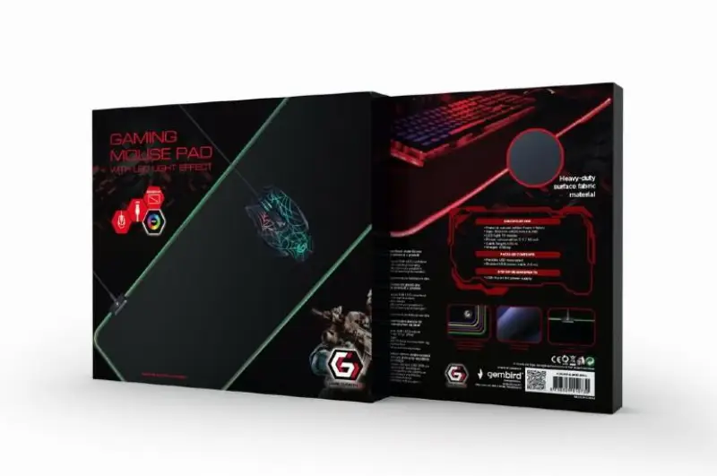 Picture of Gembird Gaming RGB Mouse Pad 80cm X 30cm MP-GAMELED-L