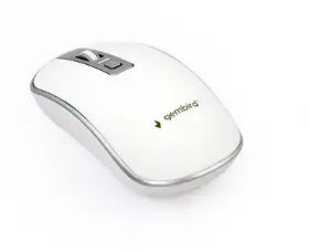 Picture of Gembird Wireless Optical Mouse White/Silver MUSW-4B-06-WS