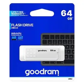 Picture of GOODRAM 64GB UME2 White USB 2.0 UME2-0640W0R11