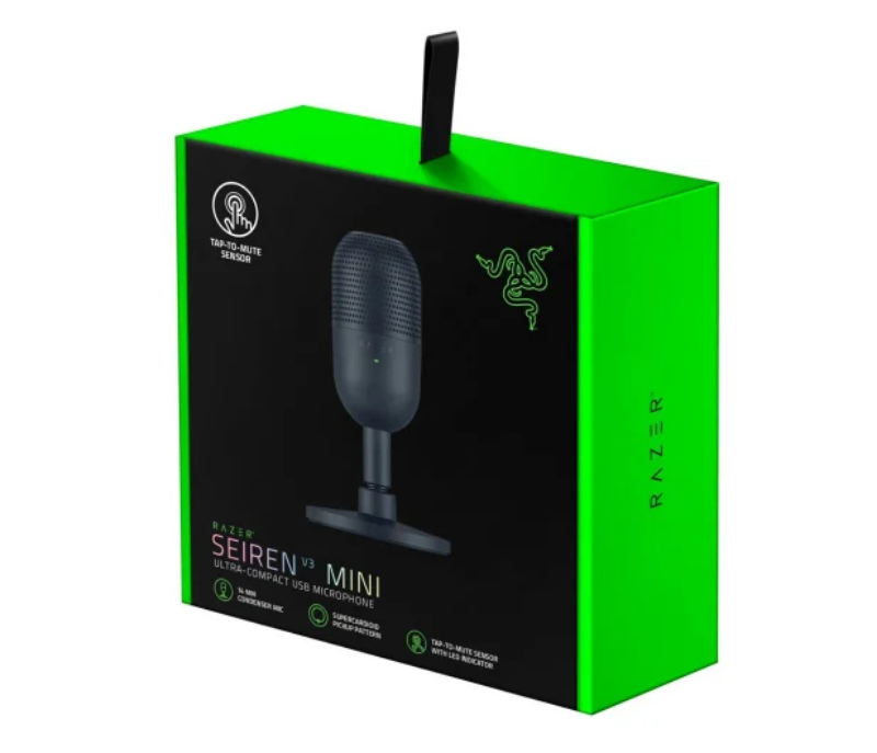 Techstore LTD. Razer Seiren V3 Mini Black Microphone RZ19-05050100-R3M1