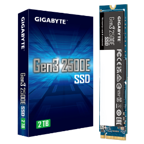 Picture of Gigabyte Gen3 2500E 2TB M.2 Gen3 X4 SSD G325E2TB G10