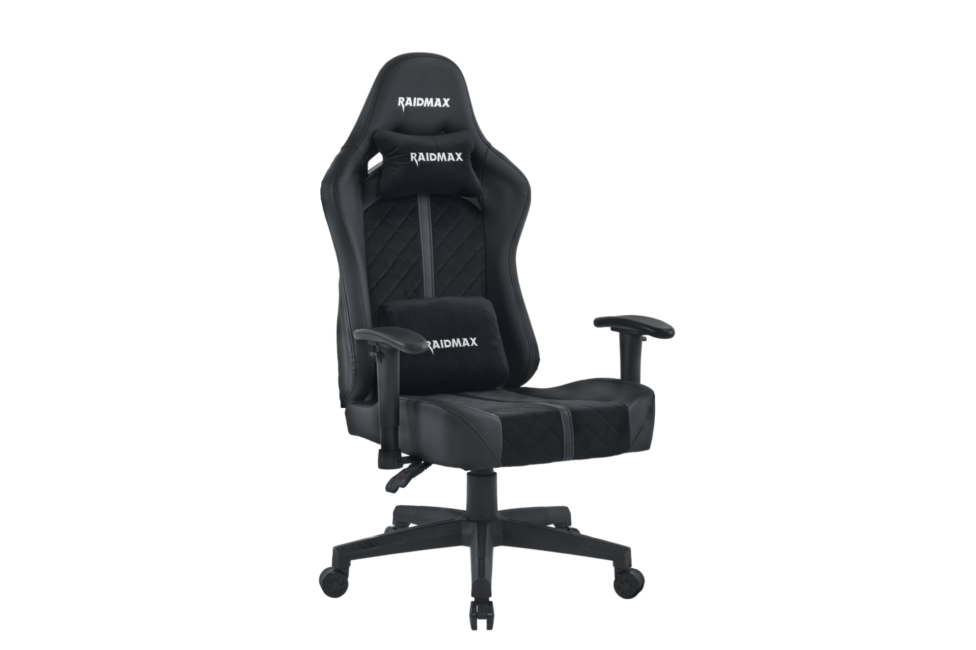 Techstore LTD. Raidmax Drakon DK608 Leather + Fabric Gaming Chair Black