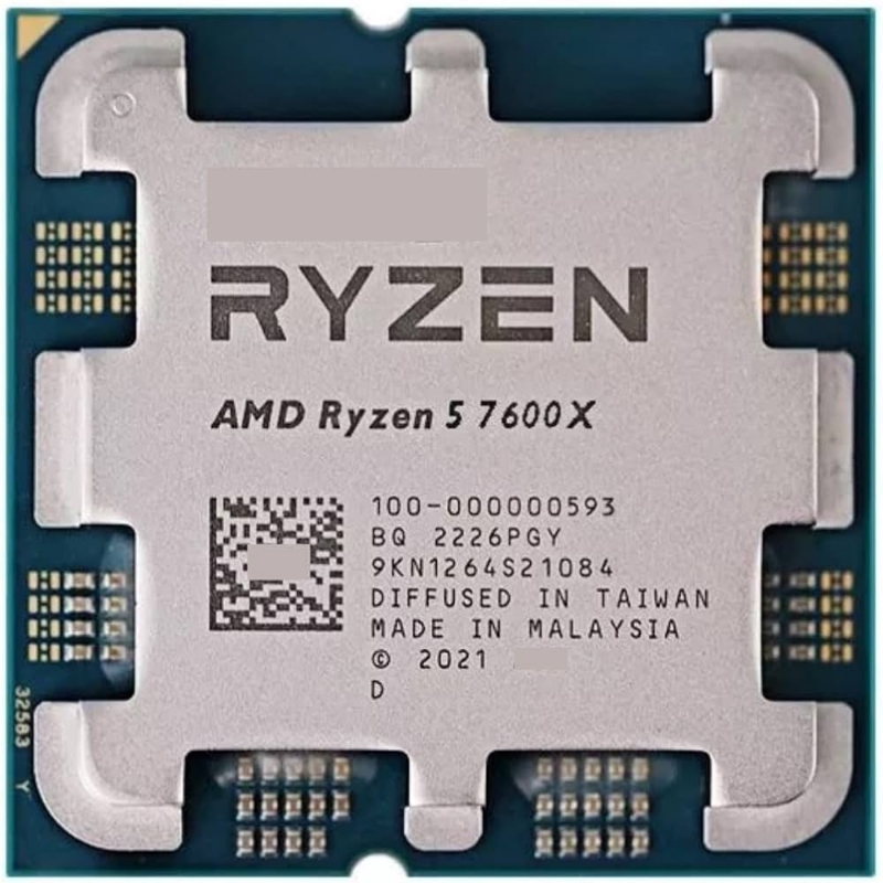 Picture of AMD Ryzen 5 7600X Processor 4.7 GHz 32MB L3 BOX 100-100000593WOF