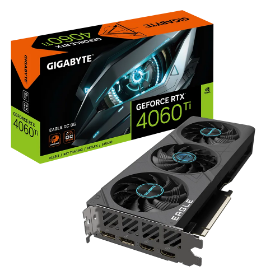Picture of Gigabyte GeForce RTX 4060 Ti EAGLE OC 8G NVIDIA GDDR6 Graphics Card GV-N406TEAGLE OC-8GD G10