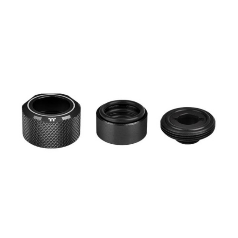 Picture of Thermaltake Pacific C-Pro G1/4 PETG 16mm OD Fitting Kit Black