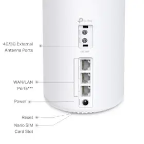 Picture of TP-Link Deco X50-4G(1-pack) 4G+ AX3000 Mesh Wi-Fi 6 Router