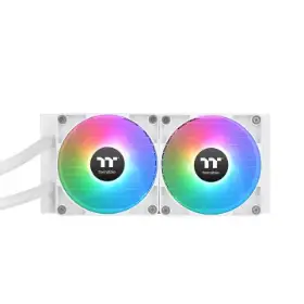 Picture of Thermaltake TH240 V2 ARGB Sync AIO Liquid Cooler 2x120mm Fans Snow