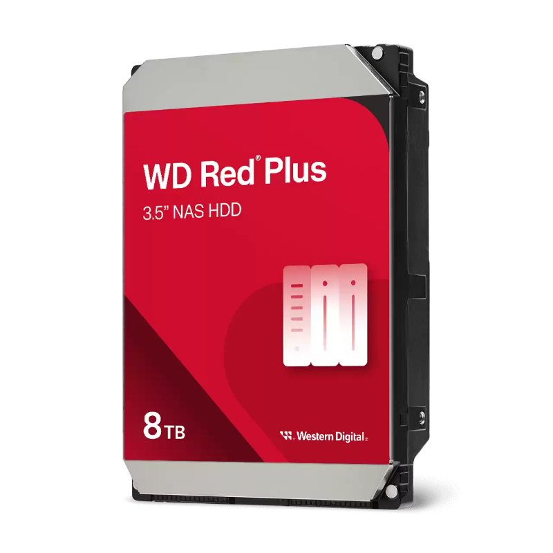Picture of WD 8TB SATA 3.5'' Red Plus WD80EFPX