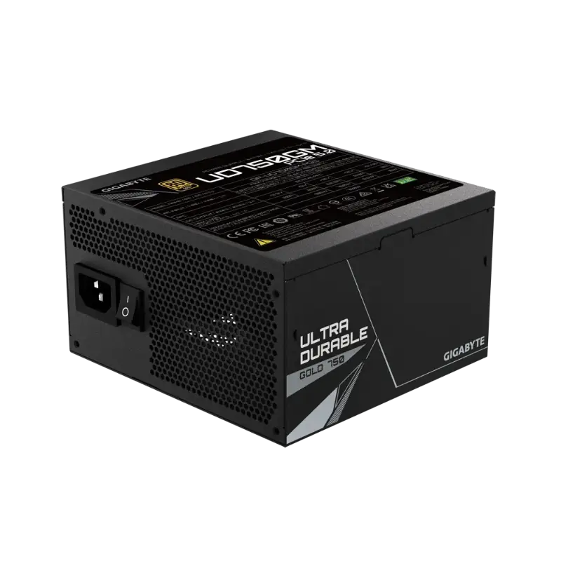 Picture of Gigabyte PSU 750W 80 Plus Gold UD750GM PG5 Fully Modular Power Supply