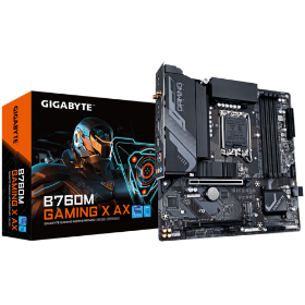 Picture of Gigabyte B760M Gaming X AX G12 LGA1700 DDR5 mATX Motherboard