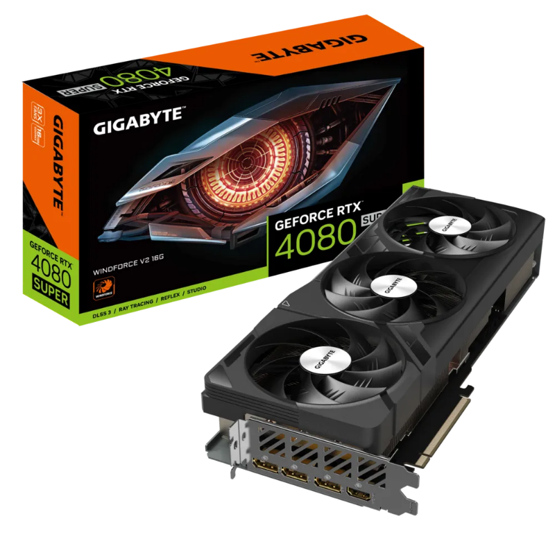 Picture of Gigabyte Geforce RTX 4080 Super Windforce V2 16GB GDDR6X Graphic Card