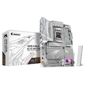 Picture of Gigabyte X870 A Elite Ice Wifi 7 AM5 DDR5 ATX Motherboard White