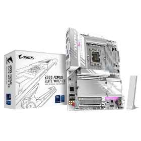 Picture of Gigabyte Z890 A Elite Ice Wifi 7 LGA1851  ATX Motherboard White