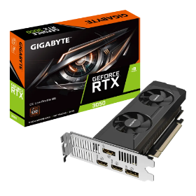 Picture of Gigabyte GeForce RTX 3050 OC Low Profile 6G NVIDIA Graphics Card