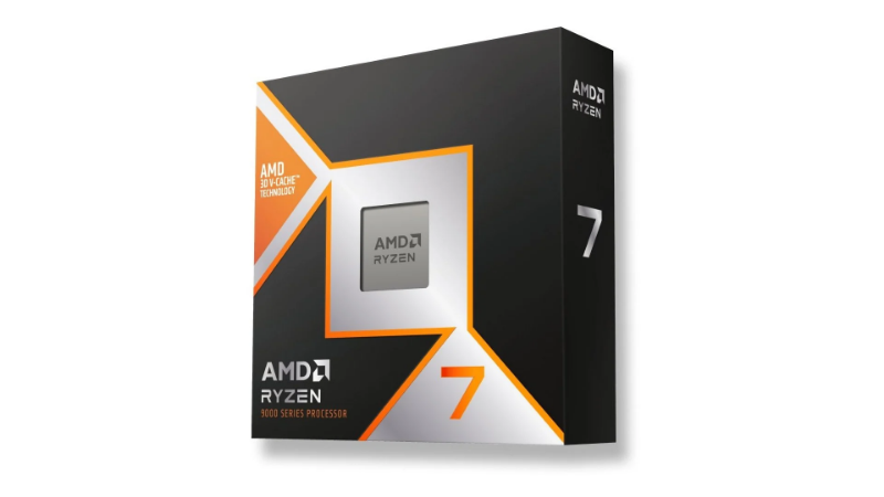 Picture of AMD Ryzen 7 9800X3D 4.7GHz 104MB L2 & L3 Box 100-1000001084WOF