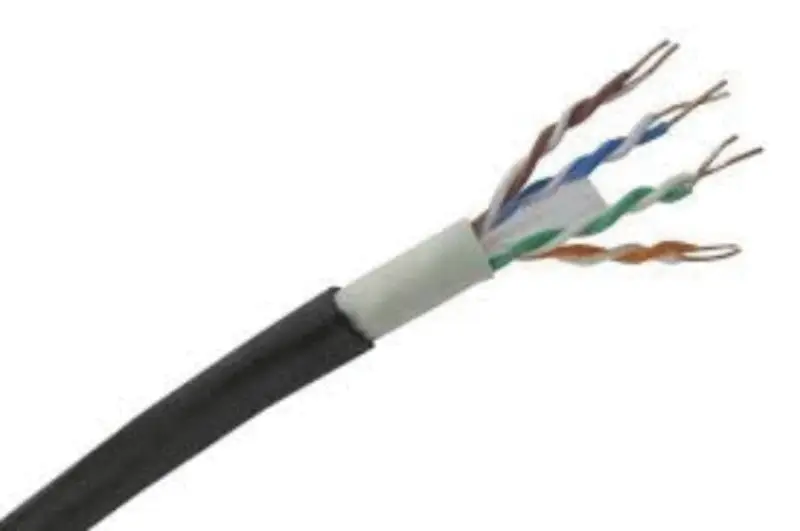Picture of TapeCom UTP CAT6 23AWG 305m CCA Outdoor Black