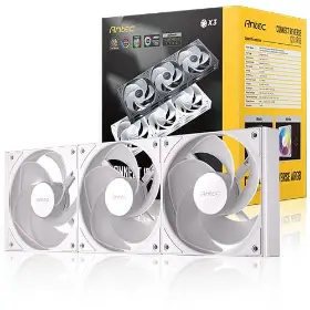 Picture of Antec C120R ARGB 3 - Pack  White 120MM Reverse Fans  0-761345-40049-7