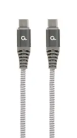 Picture of Gembird 60 W Type-C Power Delivery (PD) premium charging & data cable, 1.5 m CC-USB2B-CMCM60-1.5M