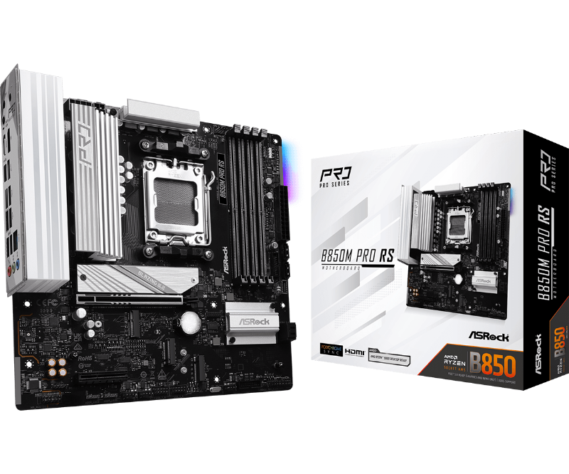 Picture of ASRock  B850M PRO RS  AMD AM5 850/4DDR5