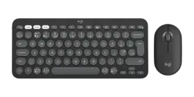Picture of Logitech Pebble 2 Combo w/less US QWERTY-Layout, Grafite