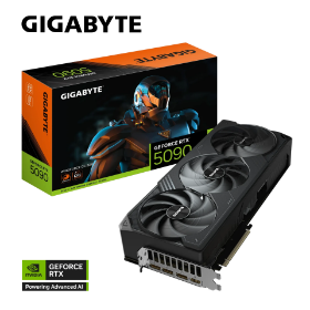 Picture of Gigabyte GeForce RTX 5090 Windforce OC Graphics Card GV-N5090WF3OC-32GD